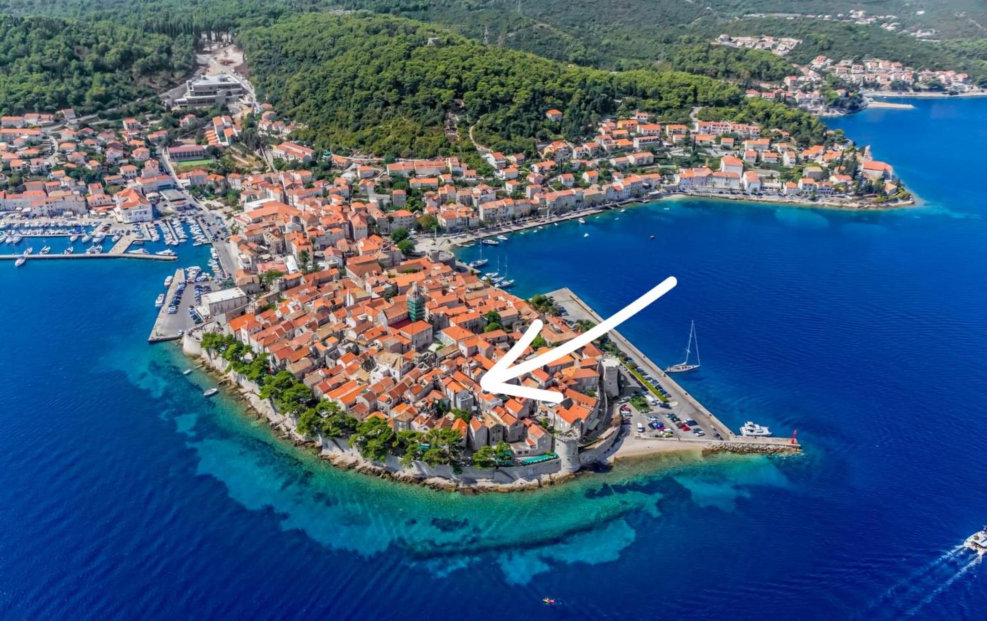 Ferienwohnung House Kucija Old Town Korcula Exterior foto
